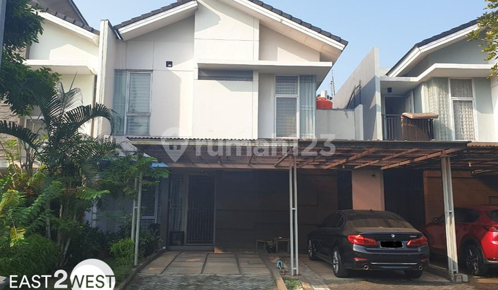 Jual Rumah Nyaman Cluster Verdant Ville The Icon BSD City Tangerang Bagus Siap Huni