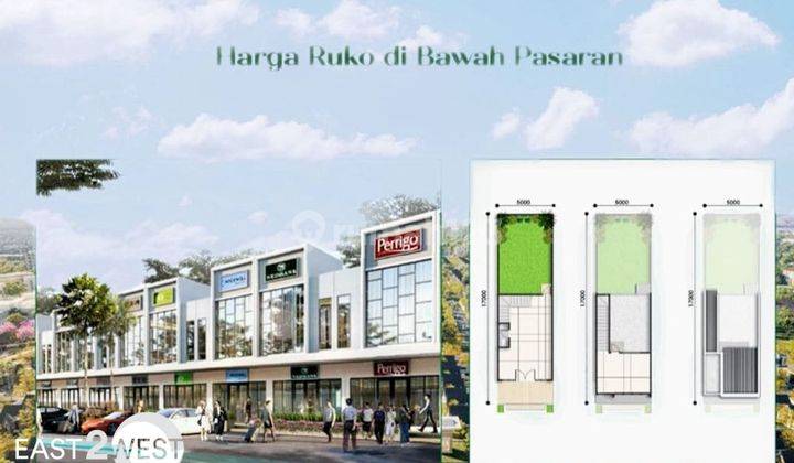 Jual Ruko Gandeng 2 Brand New Afara Business Park Tenjo Bogogor 3