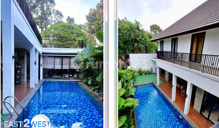 Jual Rumah Mewah Perum Mutiara Kemang Jakarta Selatan Cantik Bagus Siap Huni
