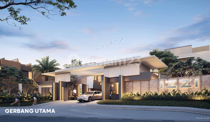 Rumah Brand New BSD City Cluster Izzi Murah Lokasi Strategis