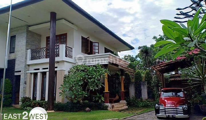 Jual Rumah Minimalis Kolonial Etnik Virginia Lagoon BSD City Tangerang Selatan Mewah Cantik 2