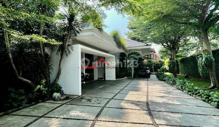 For Sale Rumah With Tropical Resort Style, Semi Furnished At Best Location Kemang, Ampera, Jakarta Selatan 2