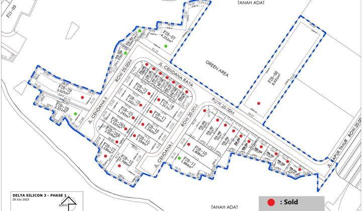 Kavling Industri Siap Bangun Delta Silicon Lippo Cikarang 2