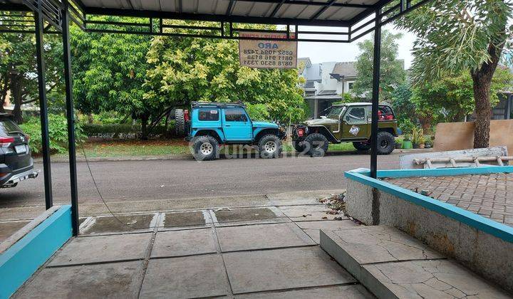 Disewakan Rumah 1 Lantai Hadap Taman 3 kamar tidur  2