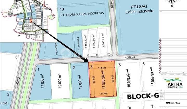 Industrial Land Plots Ready to Build in Karawang
