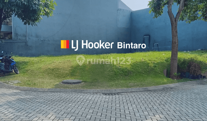 Dijual Kavling Hook di Cluster Kebayoran Bintaro Jaya 1