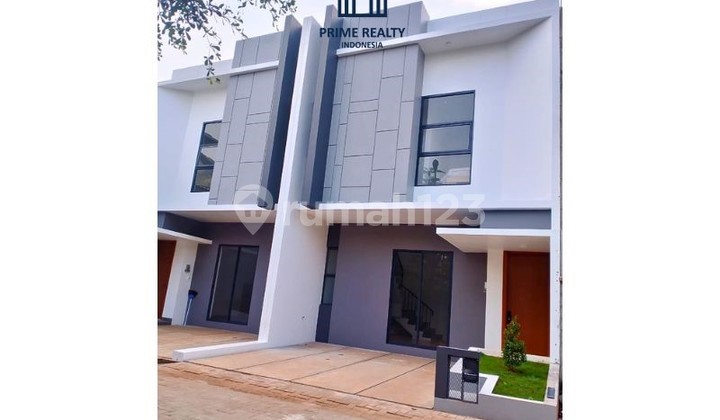 Rumah primary private townhouse exclusive semua rumah hadap taman di Ciputat Tangsel