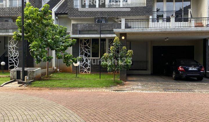 Disewa Rumah 2 Lantai Dalam Cluster Kebayoran Bintaro Jaya Siap Huni Lokasi Strategis 1