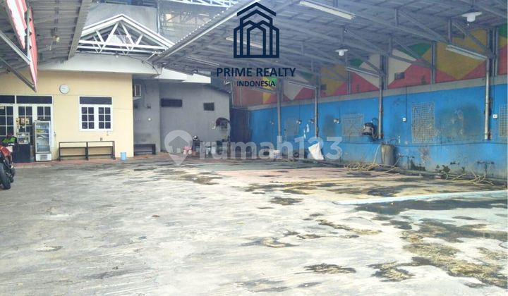 Dijual Tanah Komersial Bonus Rumah di Kemanggisan Raya
