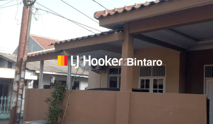 Dijual Rumah Hook Second Siap Huni di Pondok Ranji 1