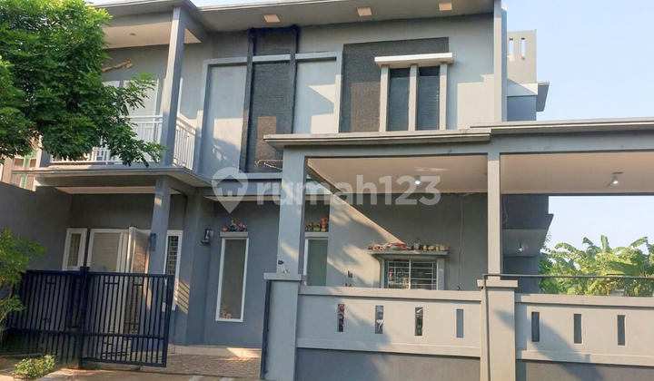 Dijual rumah tinggal hook  siap huni berada dalam cluster perumahan di lokasi strategis