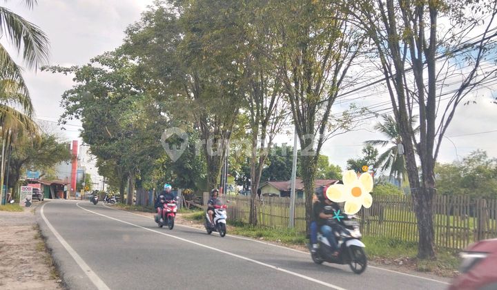 Tanah Rata Siap Bangun Dipinggir Jalan Raya