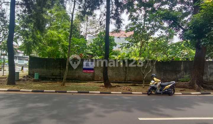 Kavling Murah di Dlm Perumahan Vila Cinere Mas Bentuk Tanah Kotak Dekat MRT