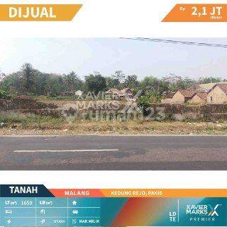 Dijual Tanah Siap Bangun Nol Jalan di Kedungrejo Pakis Malang 1