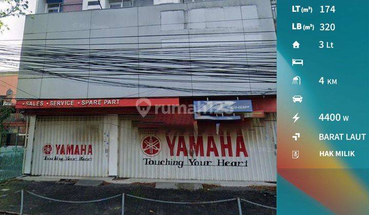 Disewakan Ruko Strategis Poros Jl. Jaksa Agung Suprapto, Malang 1