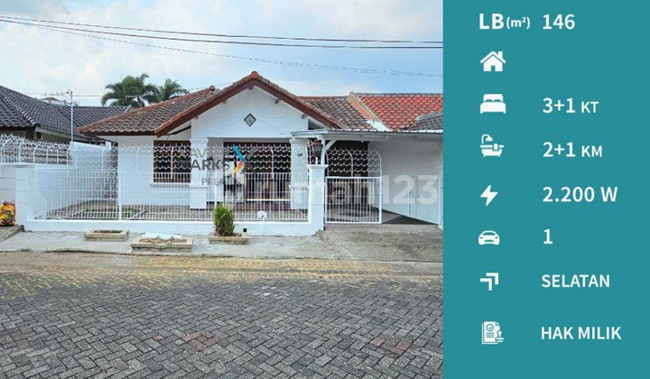 For Sale Well-Maintained Ready-to-Occupy House in Pondok Blimbing Indah, Araya Malang 1