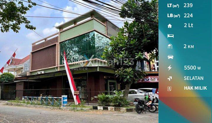 Ruko Premium Hook Lokasi Strategis Di Jalan Raya Sulfat, Malang 1