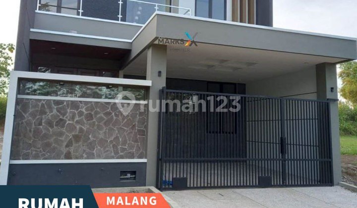 Dijual Rumah Modern Minimalis Baru Gress Dekat Binus Araya Malang