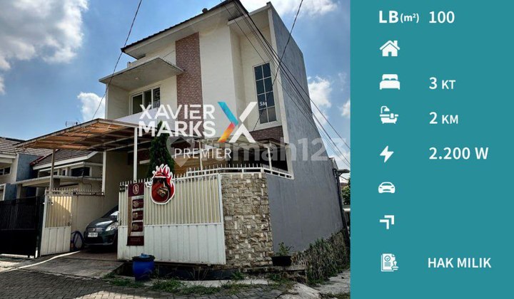 Dijual Rumah Cakep Minimalis Di Area Borobudur, Lowokwaru Malang 1