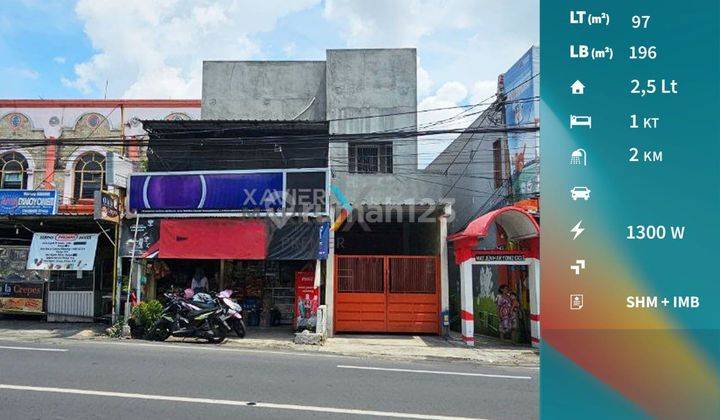 Dijual Ruko Strategis di Poros Jalan MT. Haryono, Dinoyo Malang 1