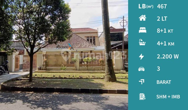 Dijual Rumah Klasik Terawat Siap Huni Jln Pulau-Pulau, Klojen Mlg