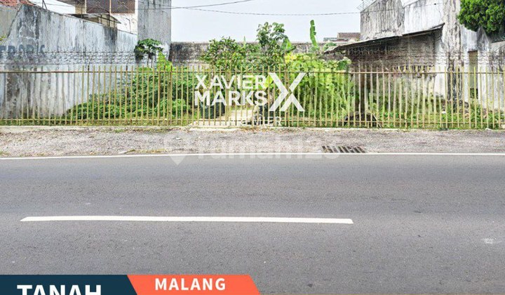 For Rent Very Strategic Land On Tidar Main Road Axis, Malang.