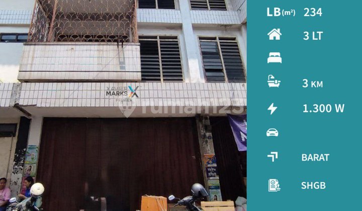 Dijual Ruko Sangat Strategis Area Pasar Besar Di Kyai Tamin, Mlg