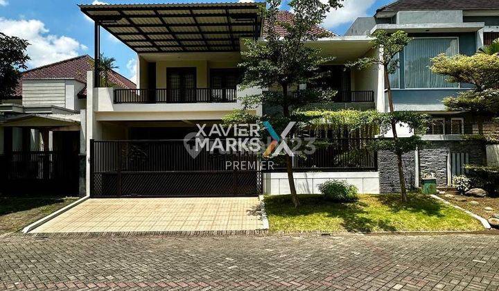 Dijual Rumah Modern Mewah Furnish Di Taman Golf Megah, Araya Mlg 1