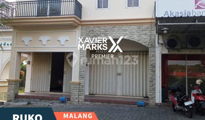 Dijual Ruko 2 Lt Di Depan Pintu Utama Atrani Residence, Wagir Mlg