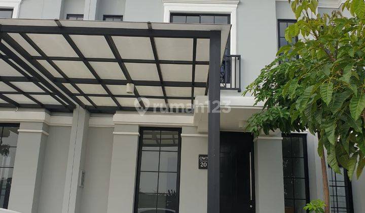 Rumah Dua Lantai Minimalis Modern Oakwoord Park Citraland Ready 1