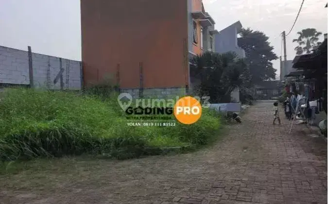 Dijual Tanah Kavling Siap Bangun Dalam Cluster 1 Gate Sistem 2