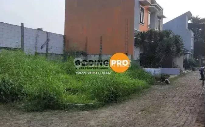 Dijual Tanah Kavling Siap Bangun Dalam Cluster 1 Gate Sistem 1