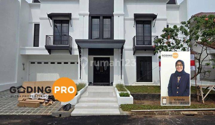 Dijiual Rumah Mewah Baru Classic Modern, Lokasi bagus depan Taman
Di Puri Bintaro Sektor 9 d puri bintaro 1