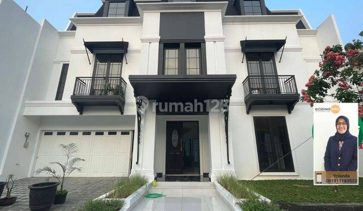 Dijiual Rumah Mewah Classic Modern Lokasi Cantik Dpn Taman 1