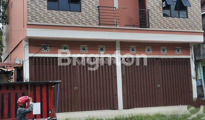 RUKO GANDENG 2 PINTU BANGUNAN BARU SIAP PAKAI DI BALIKPAPAN BARAT 1