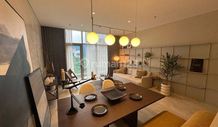 ruang makan apartment 2 br verde two