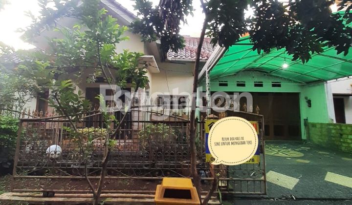 RUMAH BERADA DI DALAM KOMPLEK PERUMAHAN YANG ASRI, NYAMAN, AMAN 1