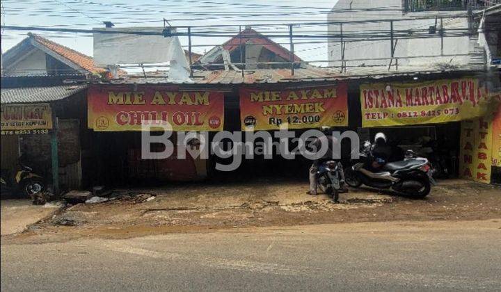 TANAH/RUKO DEPOK PROKLAMASI  SUKMAJAYA PINGGIR JALAN RAMAI 1