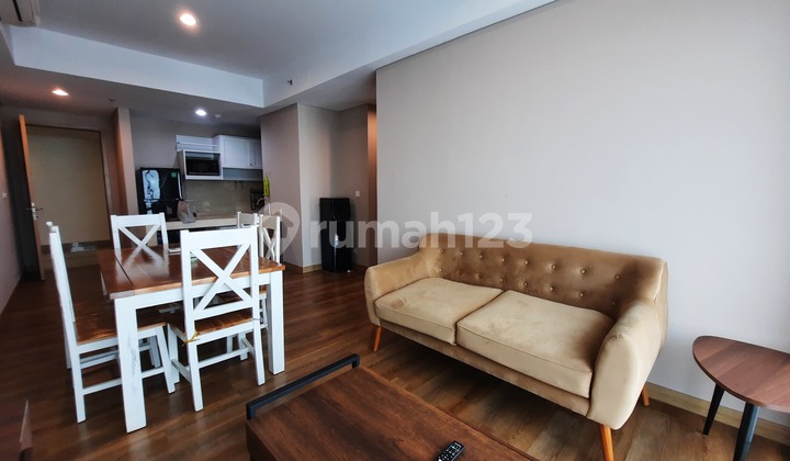 Disewakan 1 Unit Apartemen Holland Village 2 Br, Semi Furnished, Jkt 2