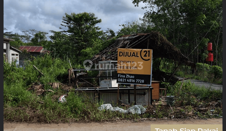 Tanah 2 Kavling Siap Pakai di Jalan Adisucipto 1