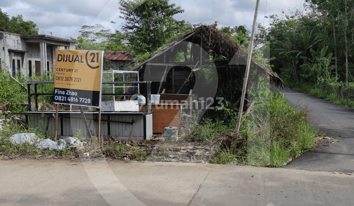 Tanah 2 Kavling Siap Pakai di Jalan Adisucipto 2