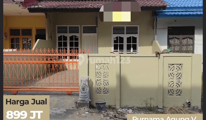 Rumah Siap Huni di Jalan Purnama 1