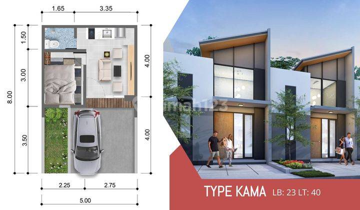 Rumah Cluster Strategis dekat Mall Paradise Walk Serpong Dibantu KPR J31235 1