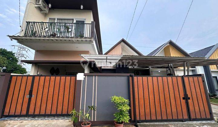 Rumah 2 Lt SHM LT 128 Harga Nego 10 Menit ke Stasiun Bojong Gede J26545 1