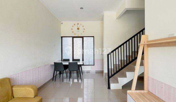 Rumah Semi Furnish 15 Mnt ke Stasiun Cibinong SHM Siap Nego J24816 2