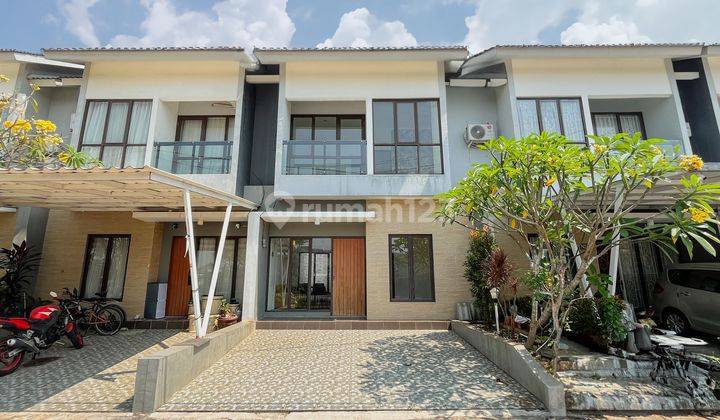 Rumah Semi Furnish 15 Mnt ke Stasiun Cibinong SHM Siap Nego J24816 1