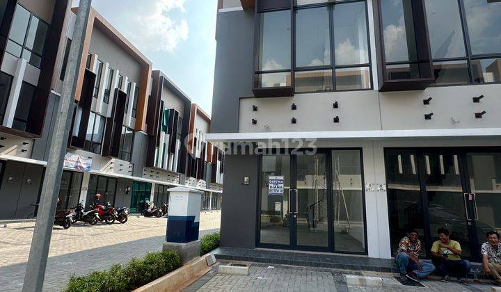 Disewakan Ruko Hoek Campton Baru Dan Bagus Bsd City