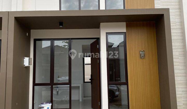 Disewakan rumah baru citra garden serpong cisauk 1