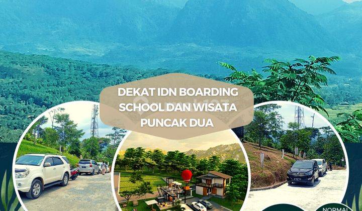 Tanah Kavling View Pegunungan Dekat Puncak Dua Bogor 1