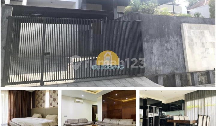 Dijual Rumah Mewah Furnish Lantai Marmer. Jl Slamet, Gajahmungkur 1